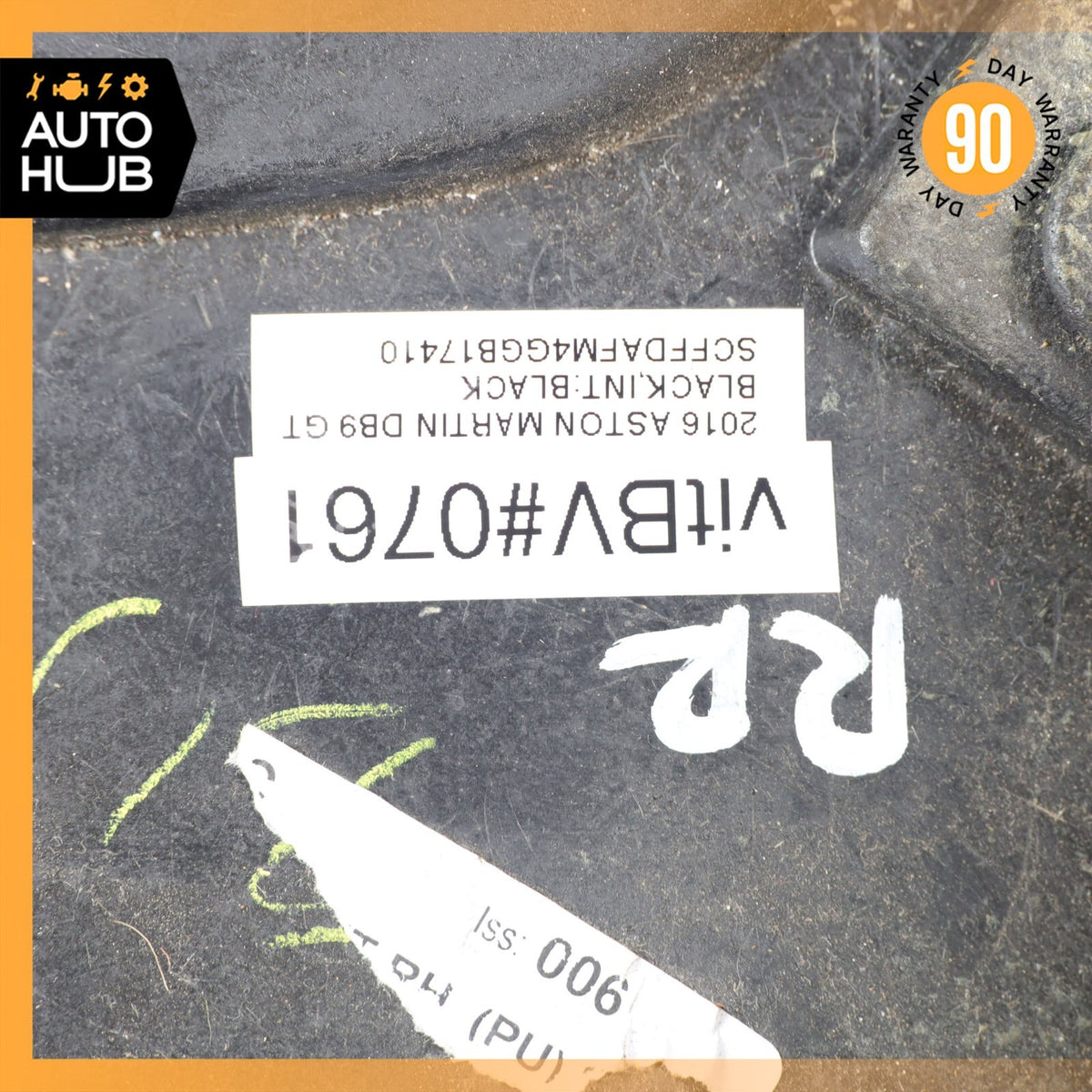 13-16 Aston Martin DB9 GT Convertible Rear Right Side Interior Panel OEM - photo 24