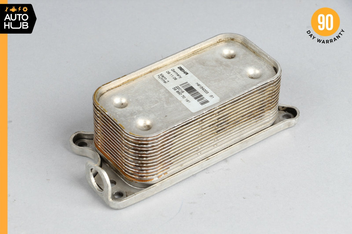 Mercedes W209 CLK350 SLK280 GL450 E550 Oil Filter Cooler Radiator H9154003 BEHR - photo 1