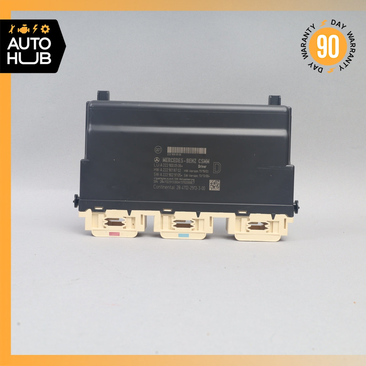 14-17 Mercedes W222 S550 S65 S63 AMG Front Left Side Seat Control Module OEM - photo 5