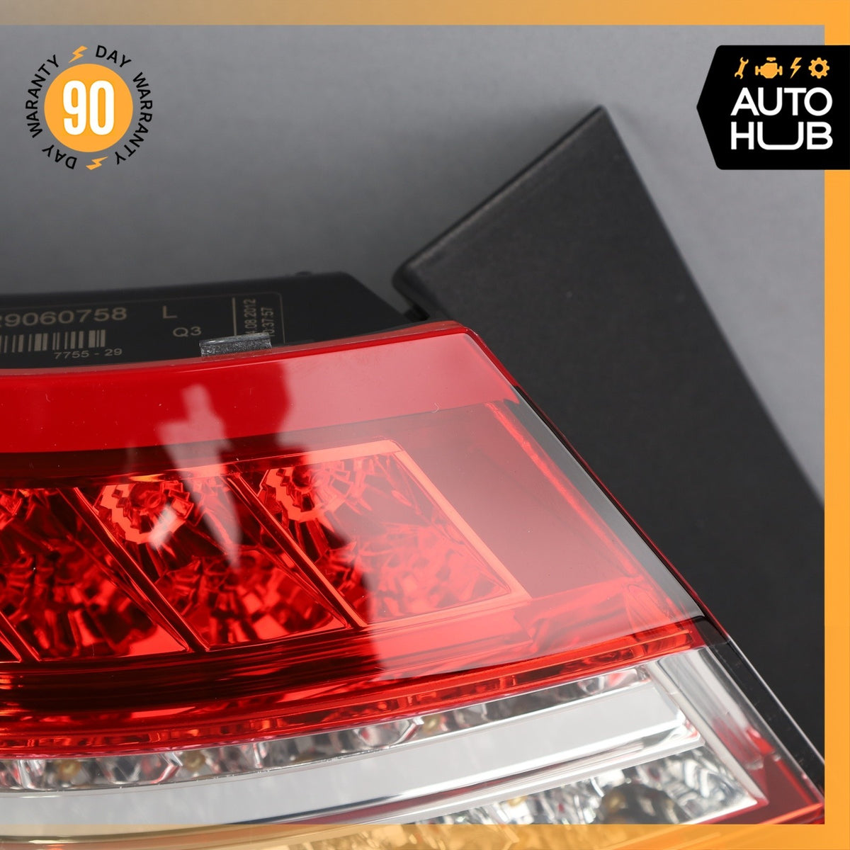 10-13 Mercedes W212 E350 Sedan LED Tail Light Lamp Left Driver Side OEM 67k - photo 3