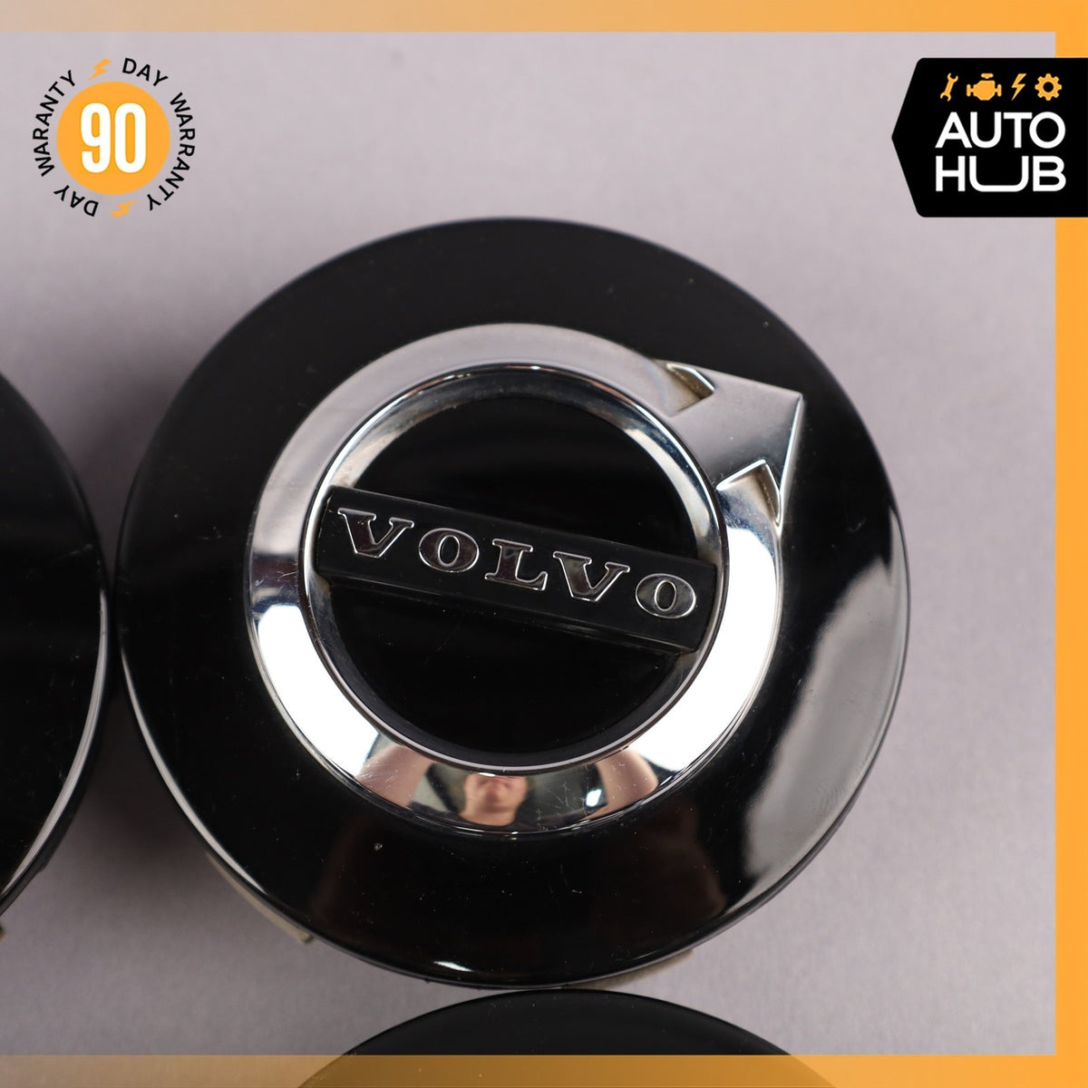 Volvo S60 Center Wheel Cap Set 32243631 OEM - photo 4