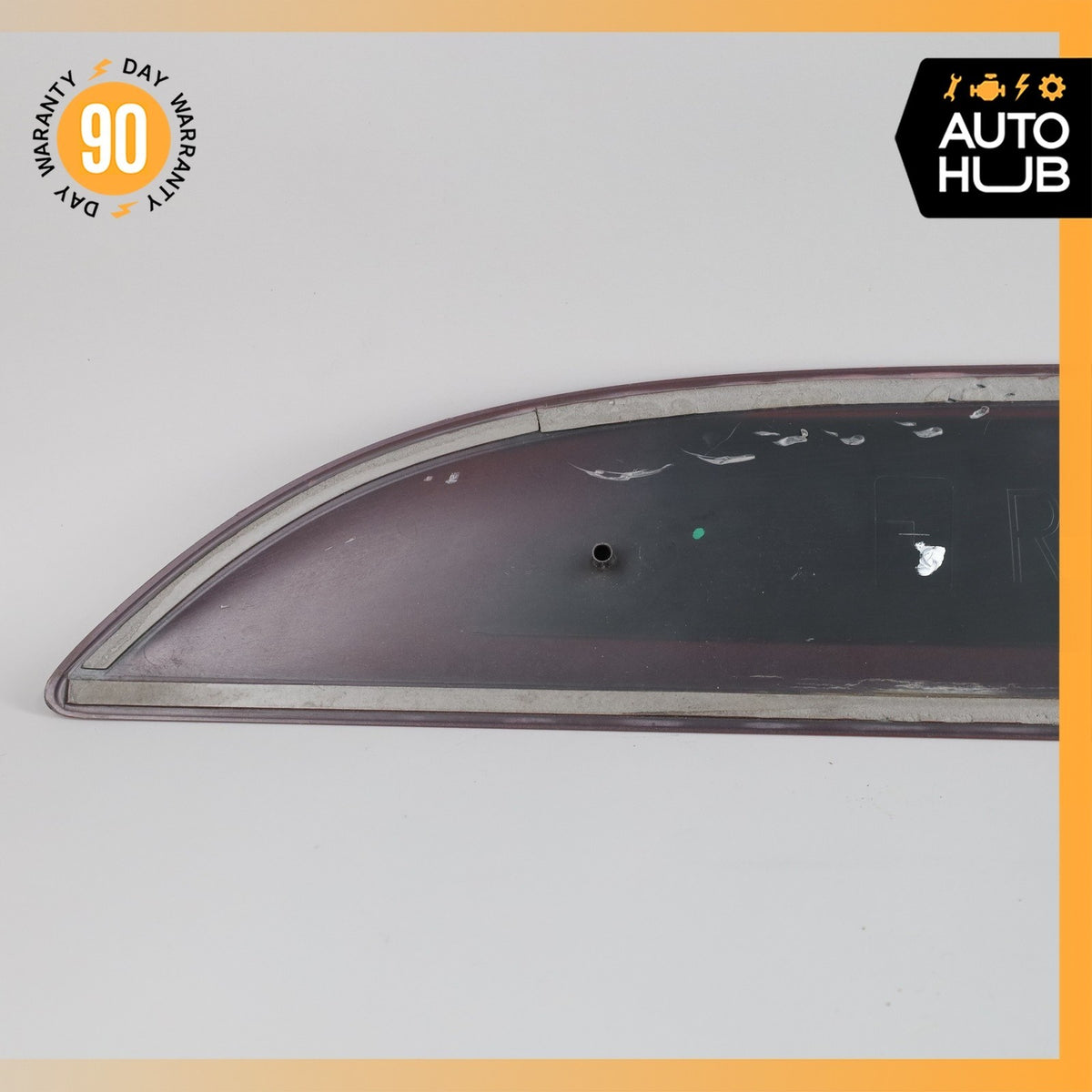 15-18 Porsche Macan 95B GTS Front Right Door Lower Body Molding Red OEM - photo 11