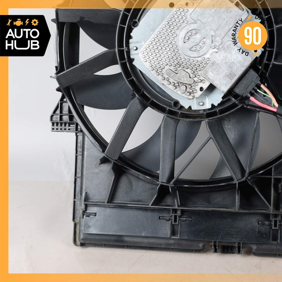 11-18 Audi D4 A8 S8 Engine Motor Cooling Radiator Fan Assembly 4H0121003F OEM - photo 8