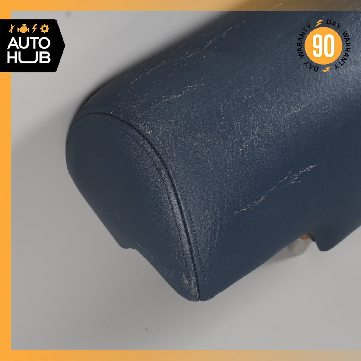 Rolls Royce Silver Spirit Rear Left & Right Seat Headrest Head Rest Set Blue OEM - photo 14