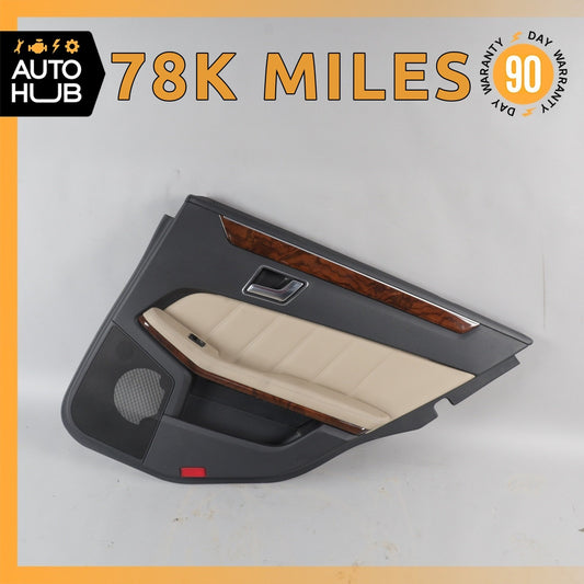 10-13 Mercedes W212 E350 E550 Rear Right Side Interior Door Panel OEM 78k - photo 1