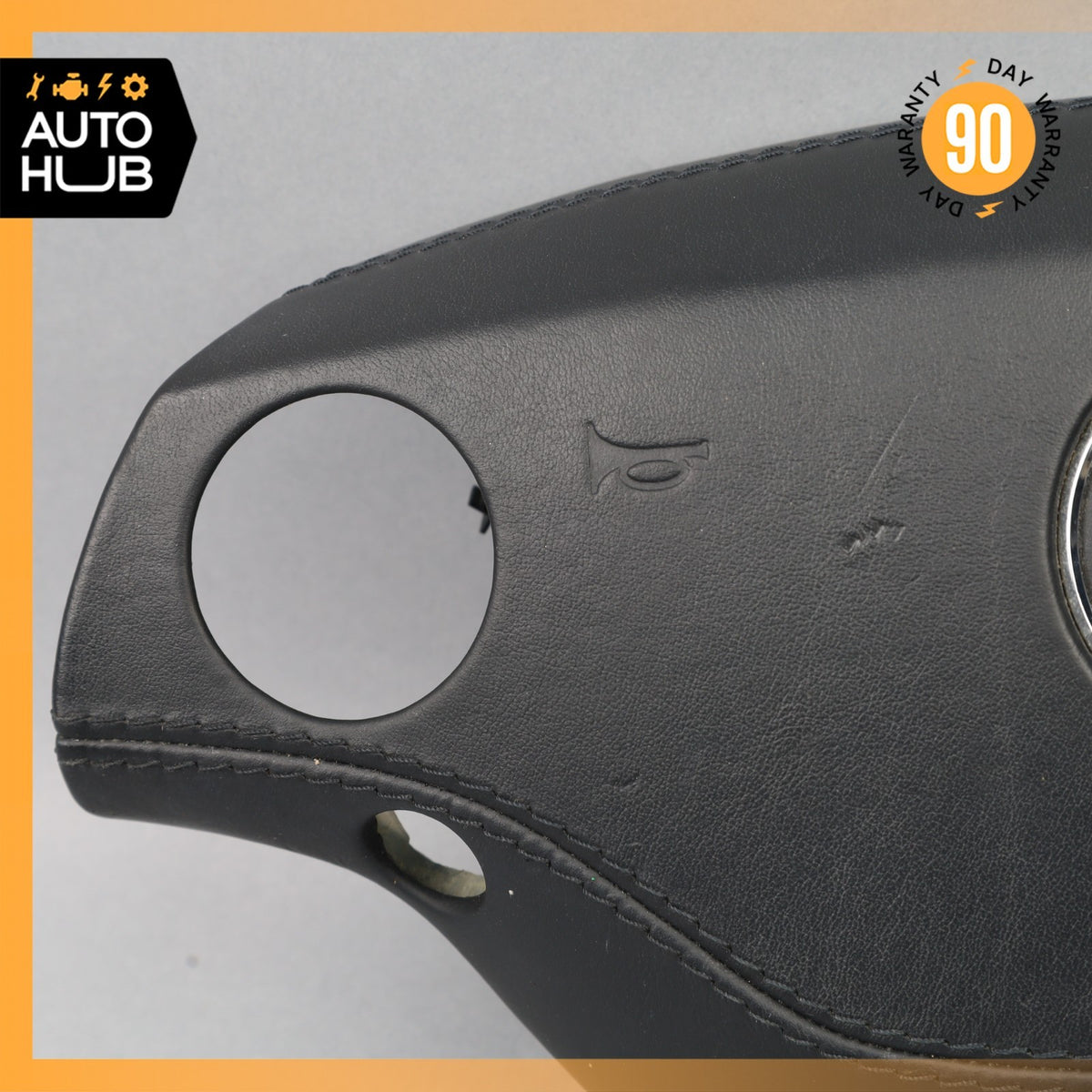 07-10 Mercedes W221 S550 CL550 S450 Steering Wheel Airbag Air Bag Black OEM - photo 4