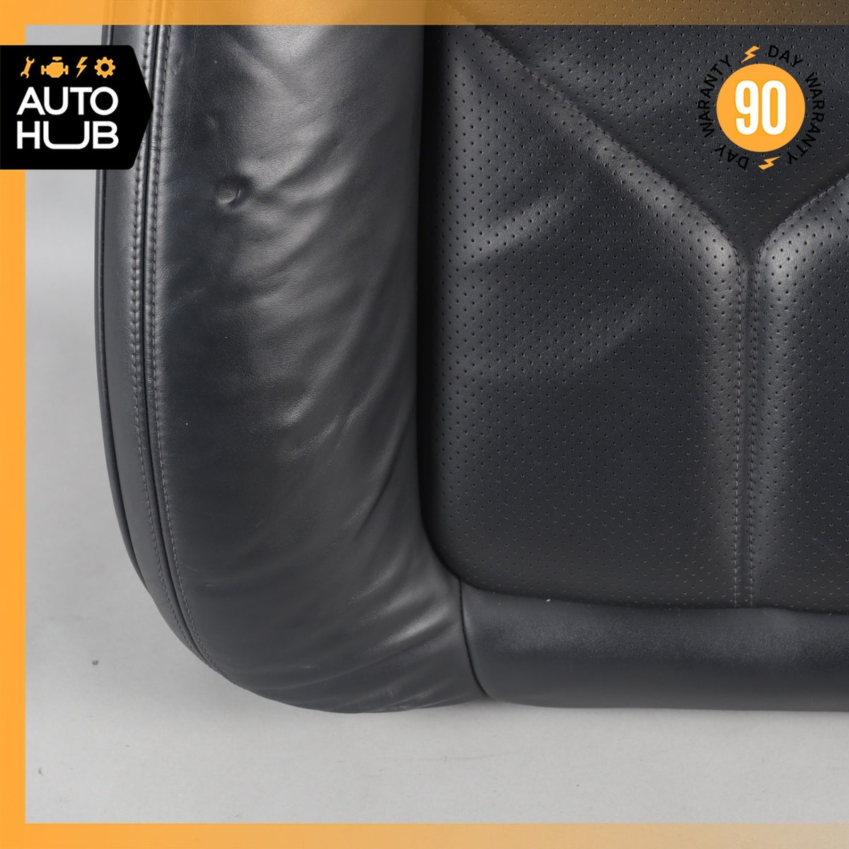 11-18 Porsche Cayenne 958 Front Right Seat Upper Cushion Leather OEM - photo 5