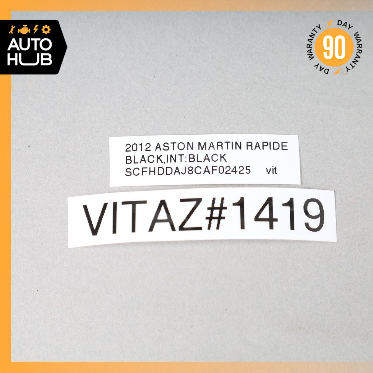 2012 Aston Martin Rapide Front Right Side Sill Scuff Plate Trim Cover OEM 11k - photo 12