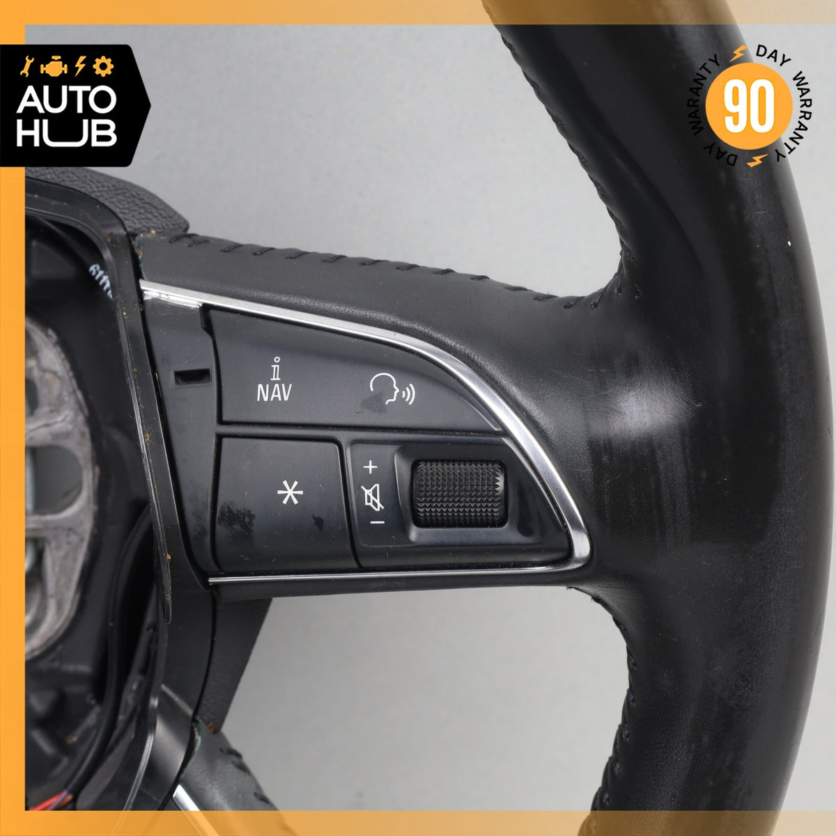 Audi 4G8 A7 S7 Steering Wheel Black 4G0419091M OEM - photo 3