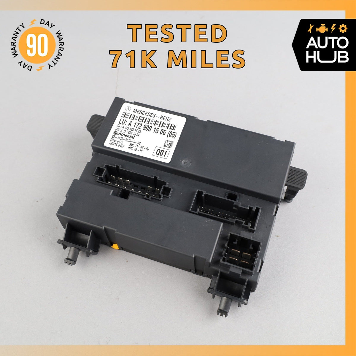 12-20 Mercedes R172 SLK250 SLC300 Roof Convertible Top Module Control OEM - photo 1