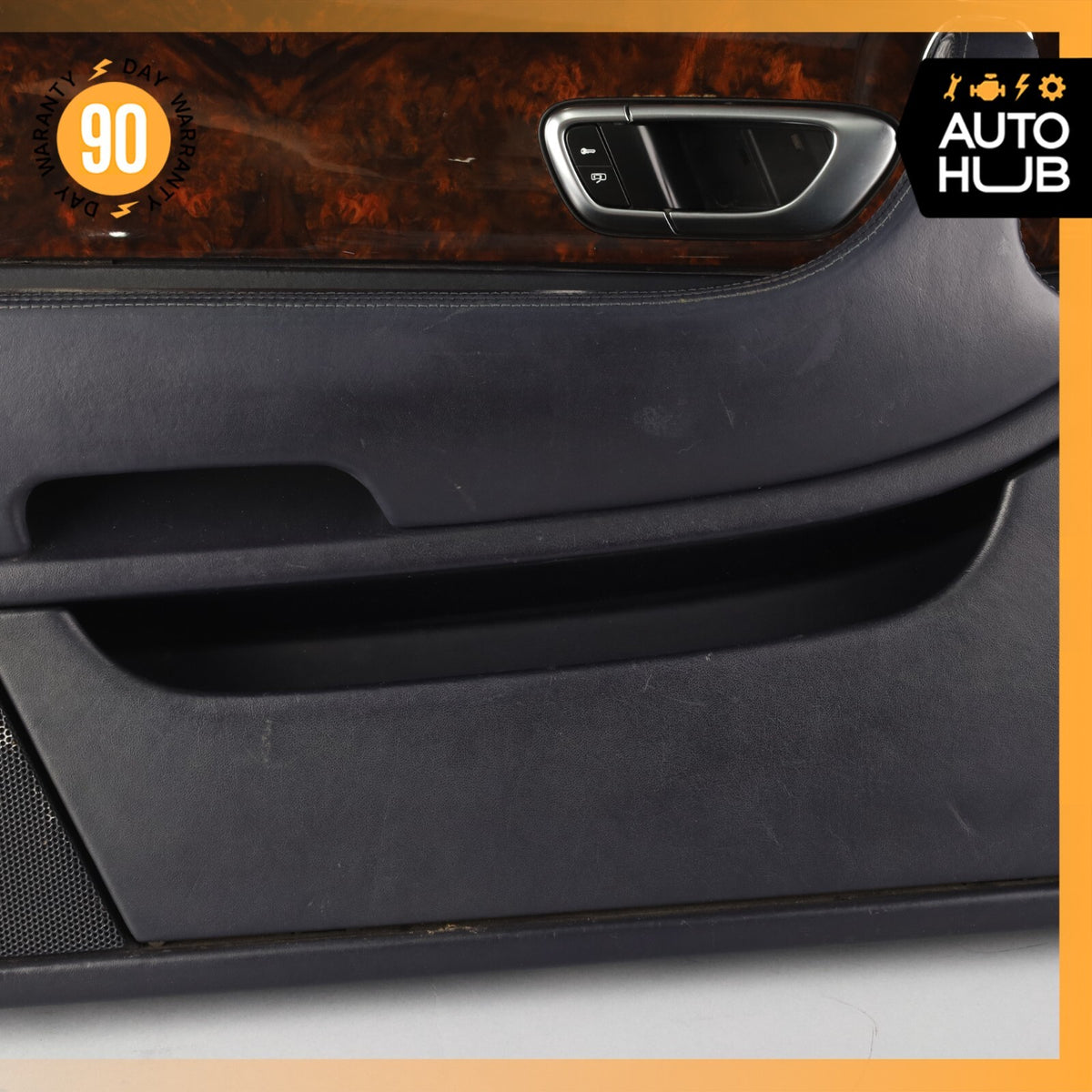 03-10 Bentley Continental GT Left Driver Side Interior Door Panel Blue OEM 65k - photo 5