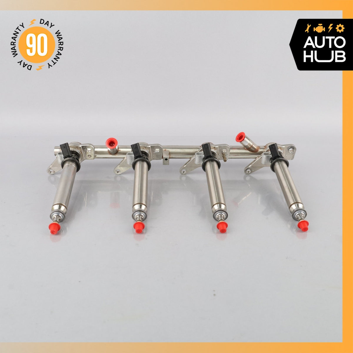 Mercedes W222 S550 CL550 Fuel Injection Rail Line w/ Injectors Left Side OEM - photo 7