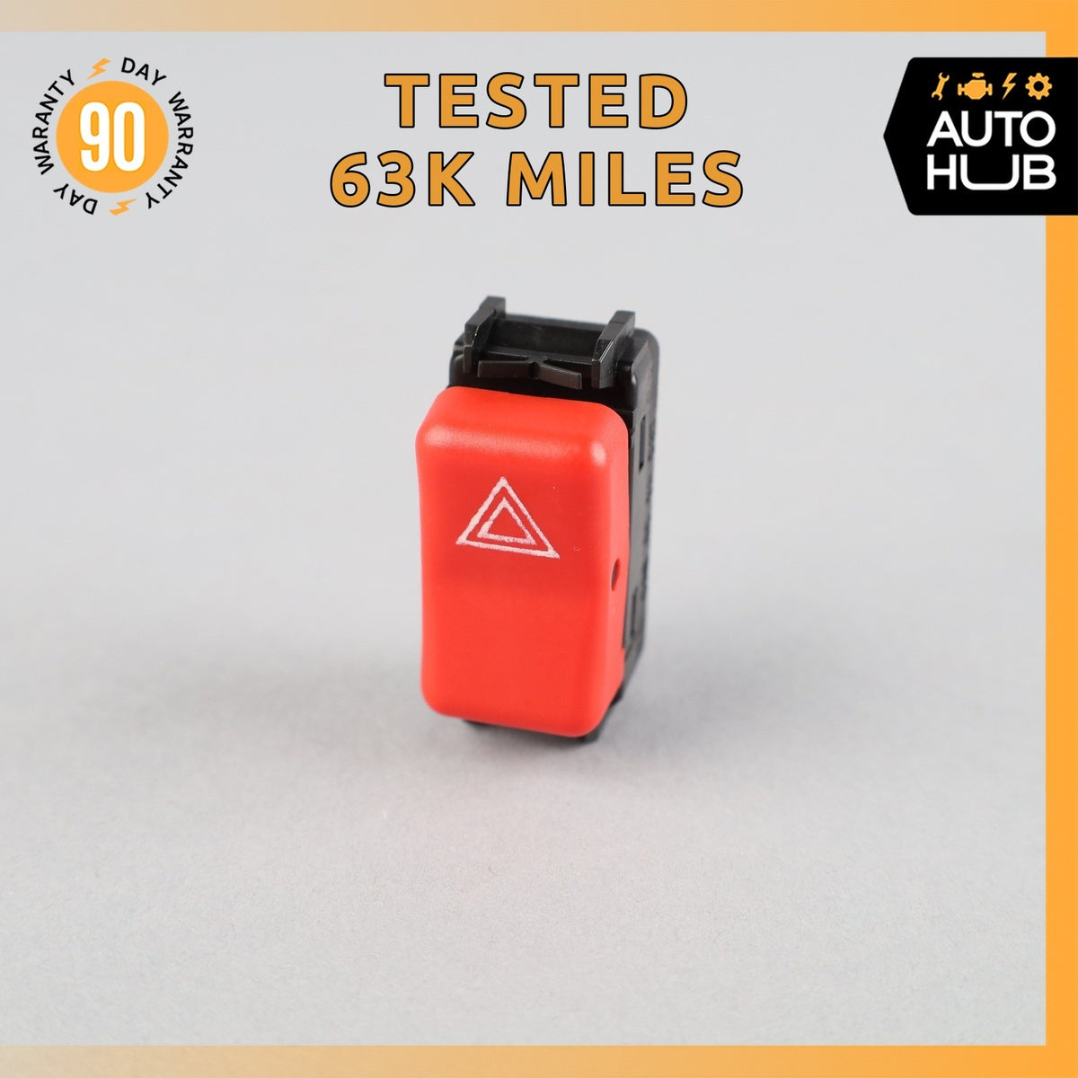 96-02 Mercedes W140 CL600 SL500 SL320 Hazard Warning Light Switch Button OEM 63k - photo 1