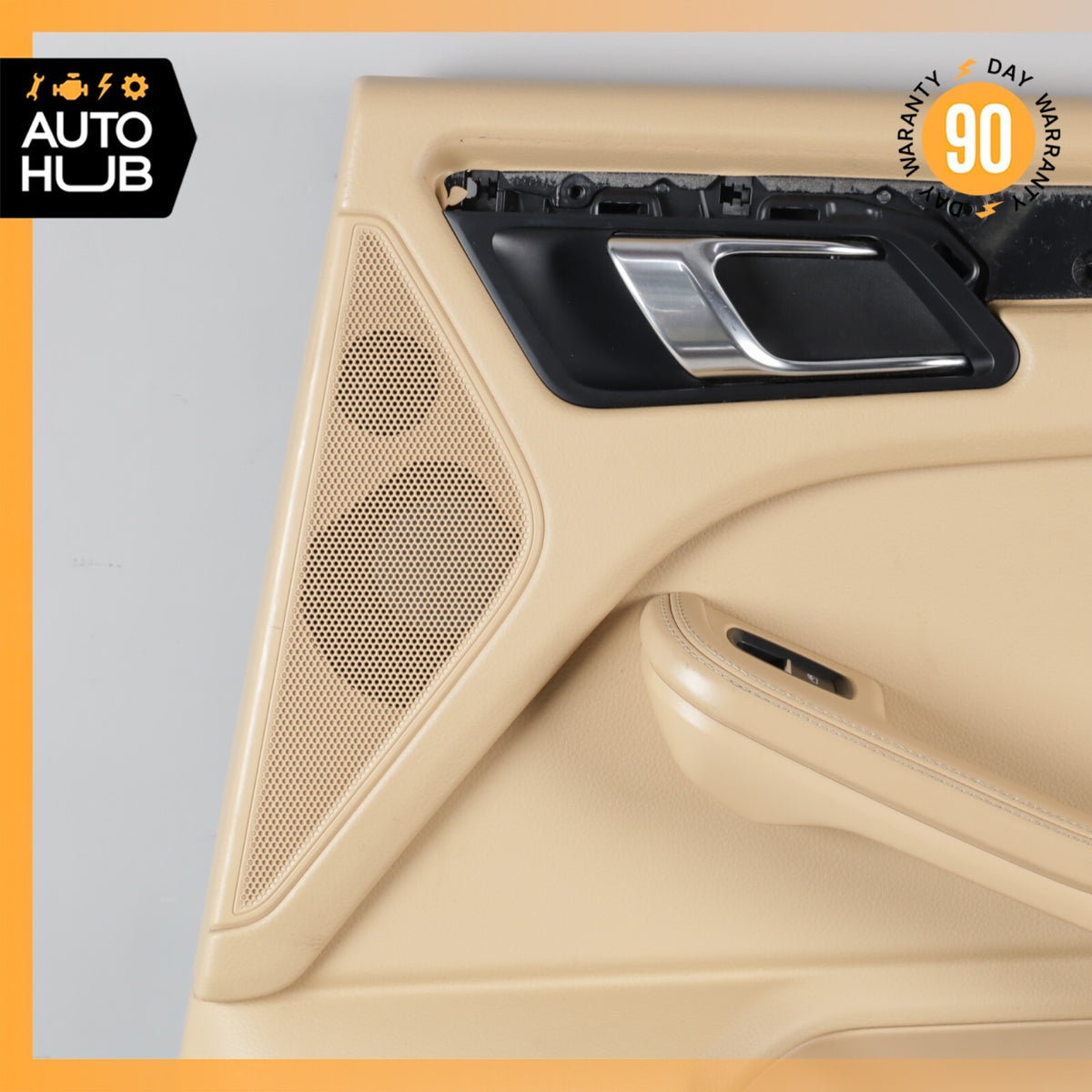 15-24 Porsche Macan S 95B Rear Right Side Interior Door Panel Beige OEM - photo 4