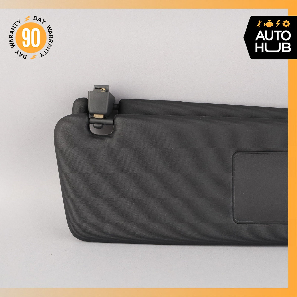 11-14 Porsche Cayenne 958 Hybrid S Sun Visor Sunvisor Front Right Side Black OEM - photo 8