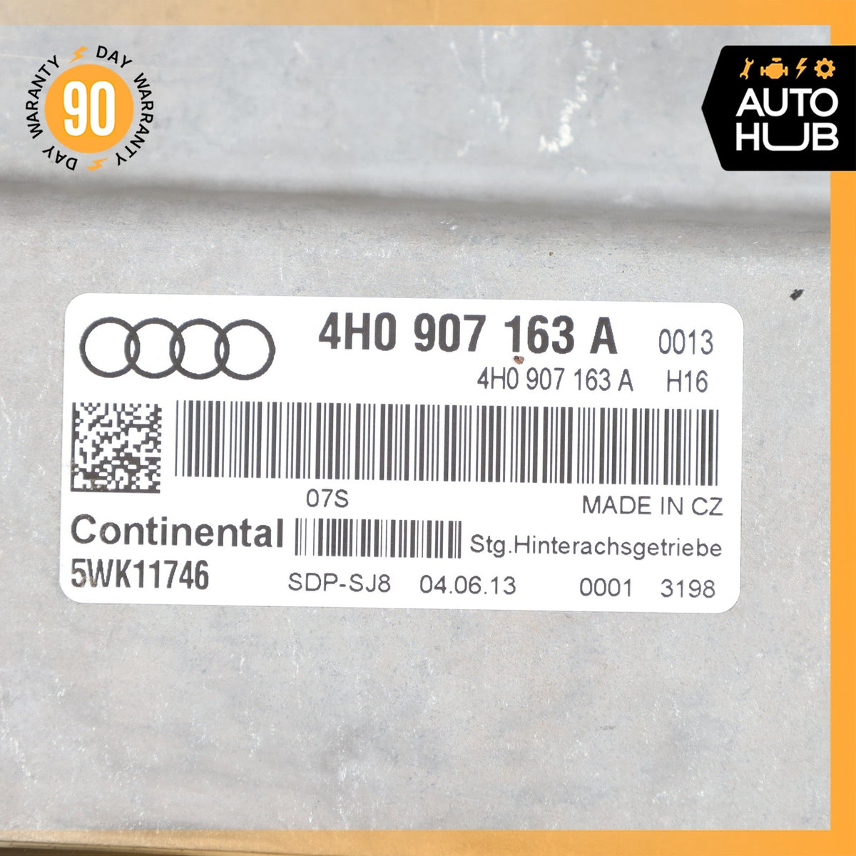 11-18 Audi D4 A8L Quattro AWD Rear Axle Differential Control Module OEM - photo 10