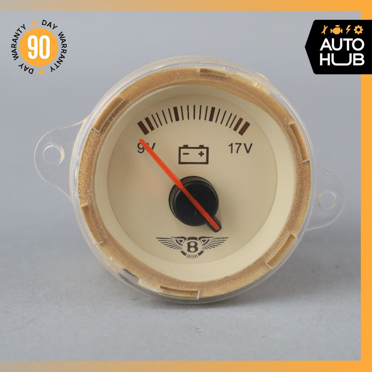 Bentley Arnage Battery Indicator Gauge PM25092PE OEM 42k - photo 2