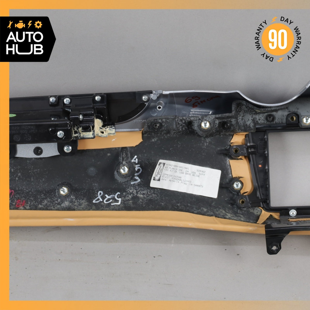 11-16 Ferrari FF F151 Center Dashboard Dash Cover Panel Trim OEM 26k - photo 15