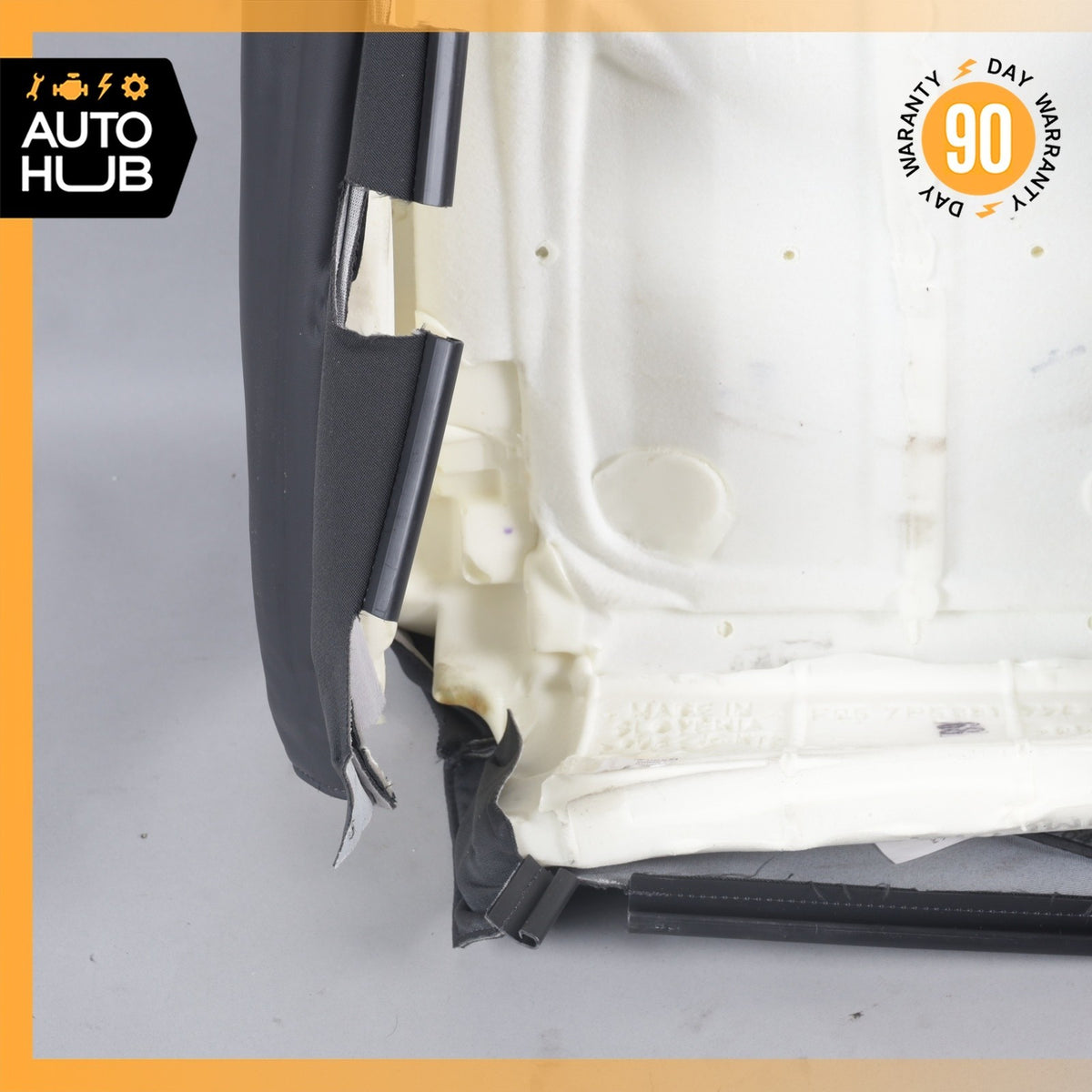 11-18 Porsche Cayenne 958 Front Right Seat Upper Cushion Leather OEM - photo 15