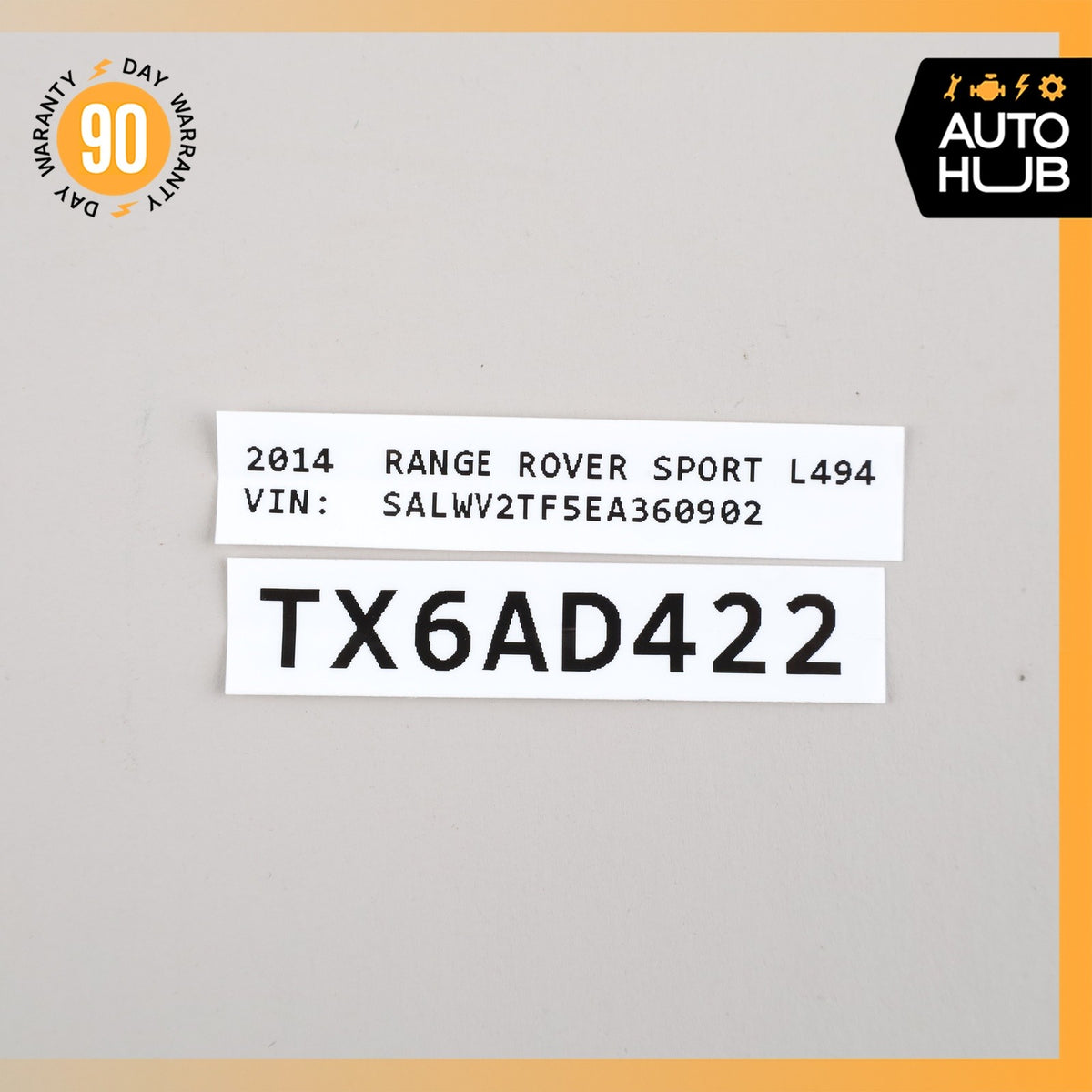 14-22 LR Range Rover Sport L494 Trunk Cargo Roller Parcel Shelf Panel Black OEM - photo 15