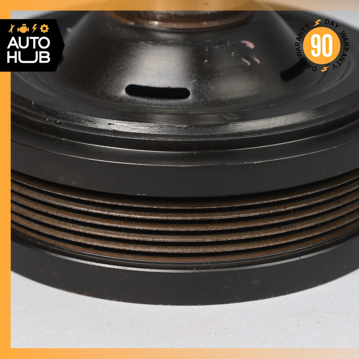 Mercedes W205 C43 AMG Engine Crankshaft Pulley Vibration Damper OEM - photo 3