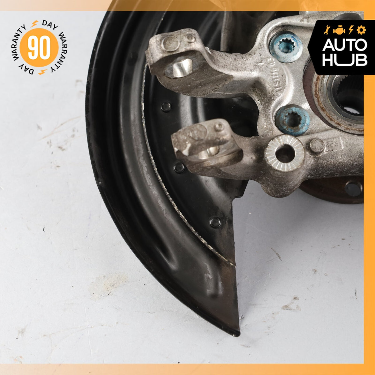 07-12 Bentley Continental GTC Rear Left Side Spindle Knuckle Hub OEM 46k - photo 9