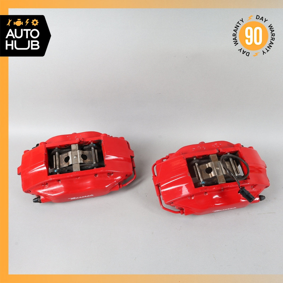 02-07 Maserati M138 4200 Coupe Spyder Front Brake Caliper Calipers Set OEM 31k - photo 10