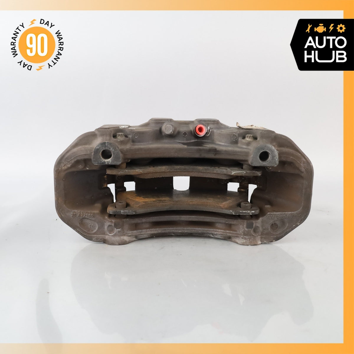 10-23 Porsche Panamera Cayenne Macan Front Brake Calipers Set 7PP615123 OEM 91k - photo 16