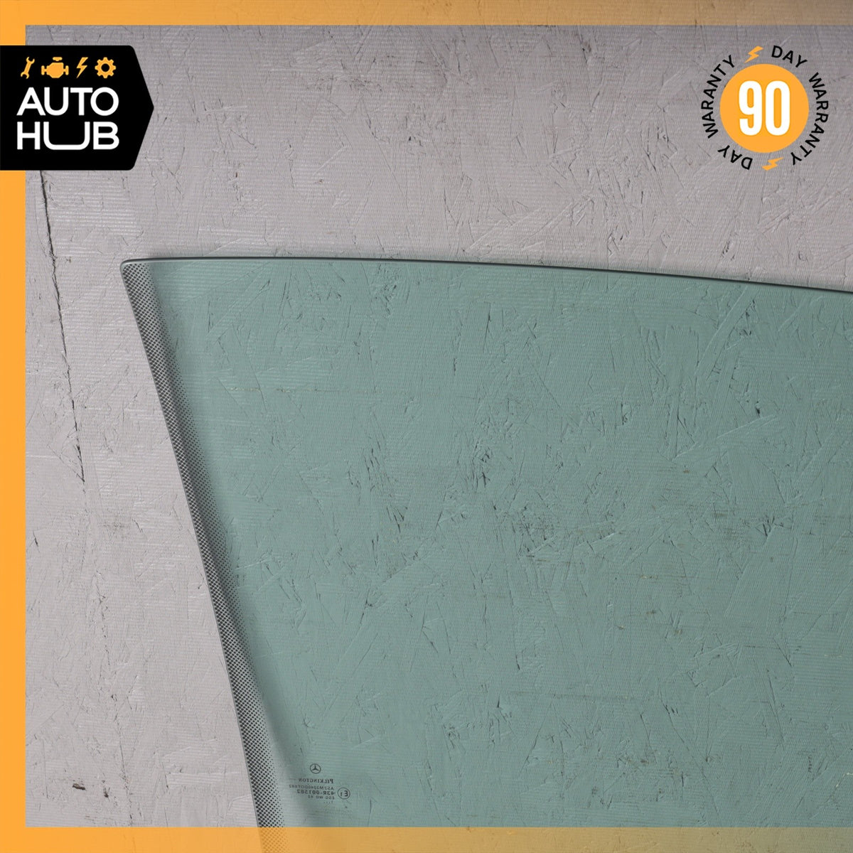 00-03 Mercedes W208 CLK320 CLK430 Convertible Front Left Door Window Glass OEM - photo 11