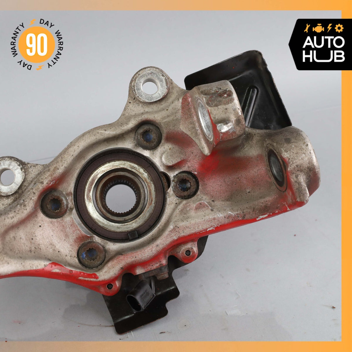 Bentley Continental Flying Spur Front Right Side Spindle Knuckle Hub OEM 53k - photo 6