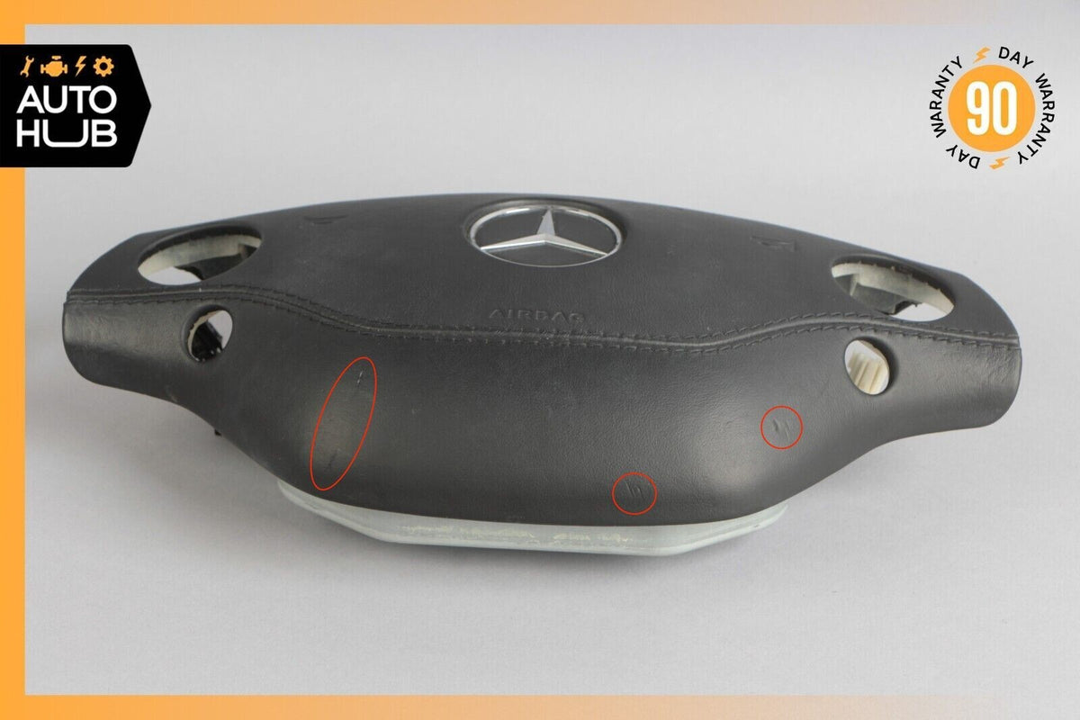 07-10 Mercedes W221 S550 CL550 S63 AMG Steering Wheel Airbag Air Bag Black OEM - photo 6
