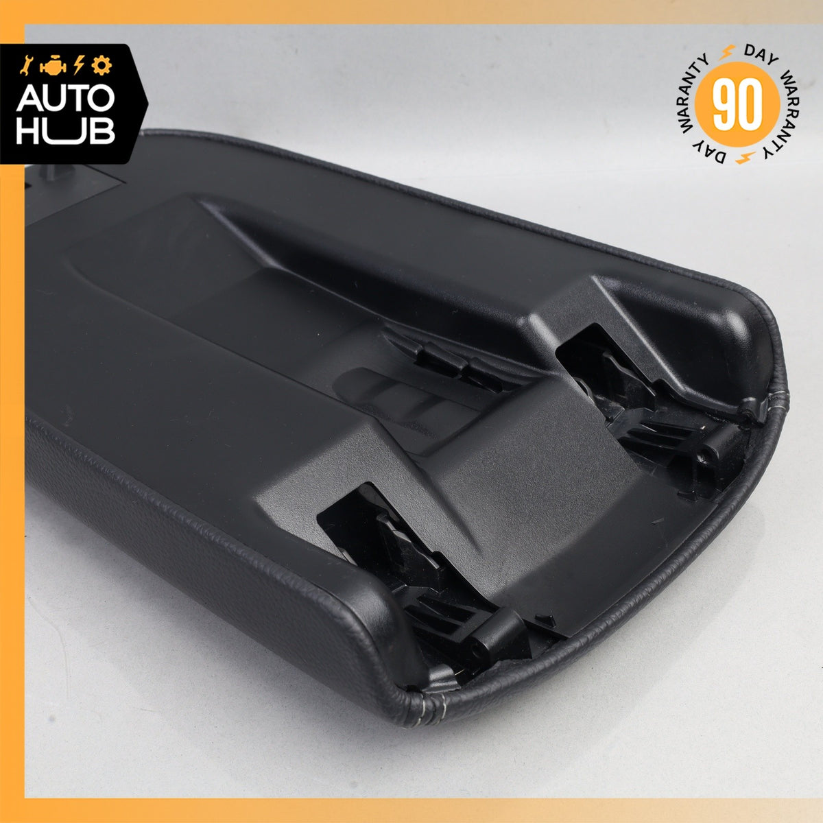 06-12 Mercedes X164 GL450 GL350 Center Console Armrest Arm Rest Cover Black OEM - photo 9