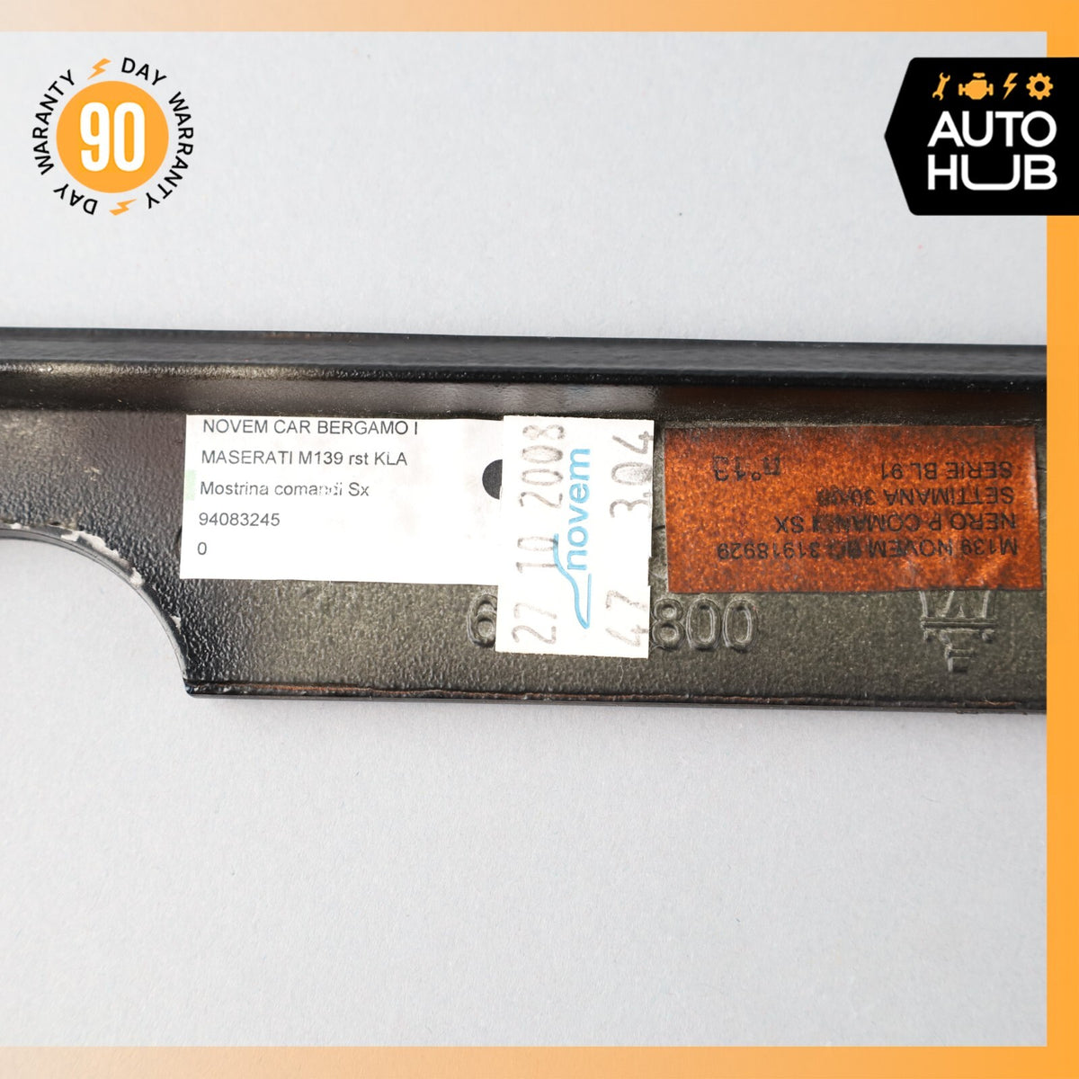 03-13 Maserati Quattroporte M139 Dashboard Dash Left Driver Side Trim Panel OEM - photo 8
