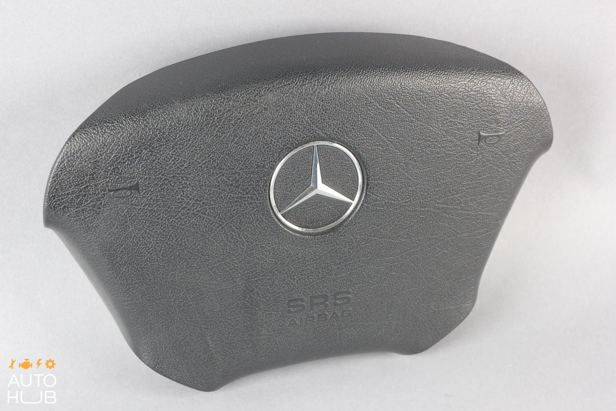 01-05 Mercedes W163 ML350 ML55 AMG Steering Wheel Airbag Air Bag Black OEM - photo 2