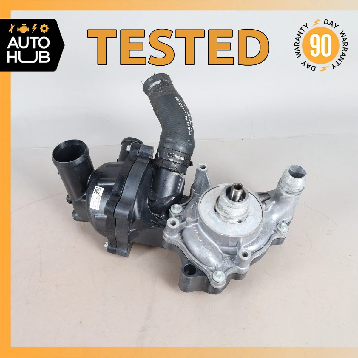 Audi D4 A8 RS5 4.2L V8 Engine Water Pump Thermostat Housing OEM - photo 1
