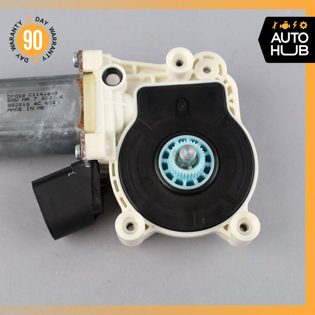 14-19 BMW F15 X5 X6Front or Rear Left Window Regulator Motor 67627322747 OEM - photo 7
