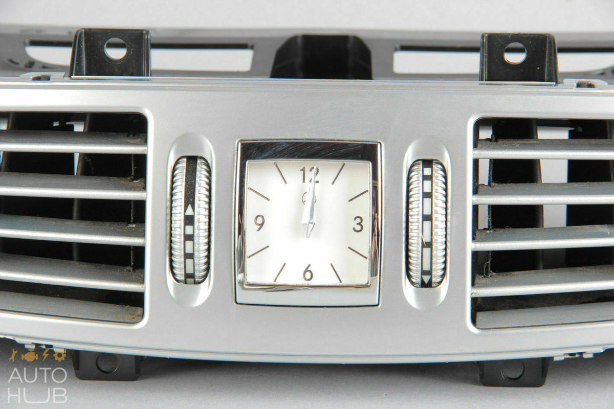 07-14 Mercedes W216 CL550 CL600 Dashboard Center A/C AC Air Vent w/ Clock OEM - photo 5