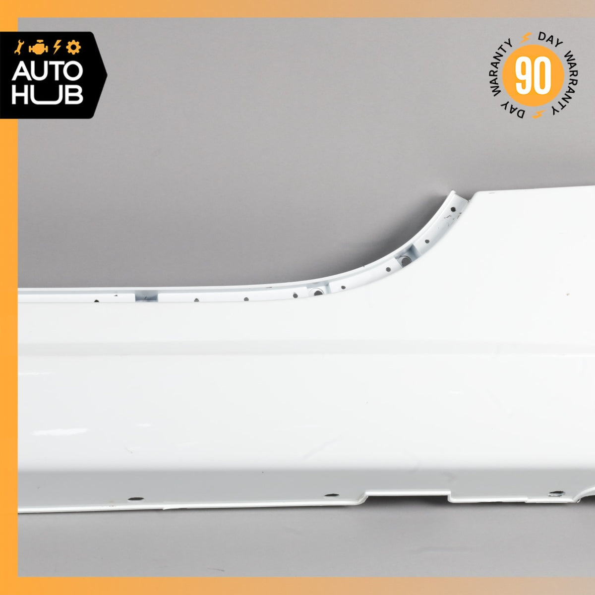 07-15 Jaguar X150 XKR XK Left Side Skirt Rocker Panel White 6W8310155A OEM - photo 3