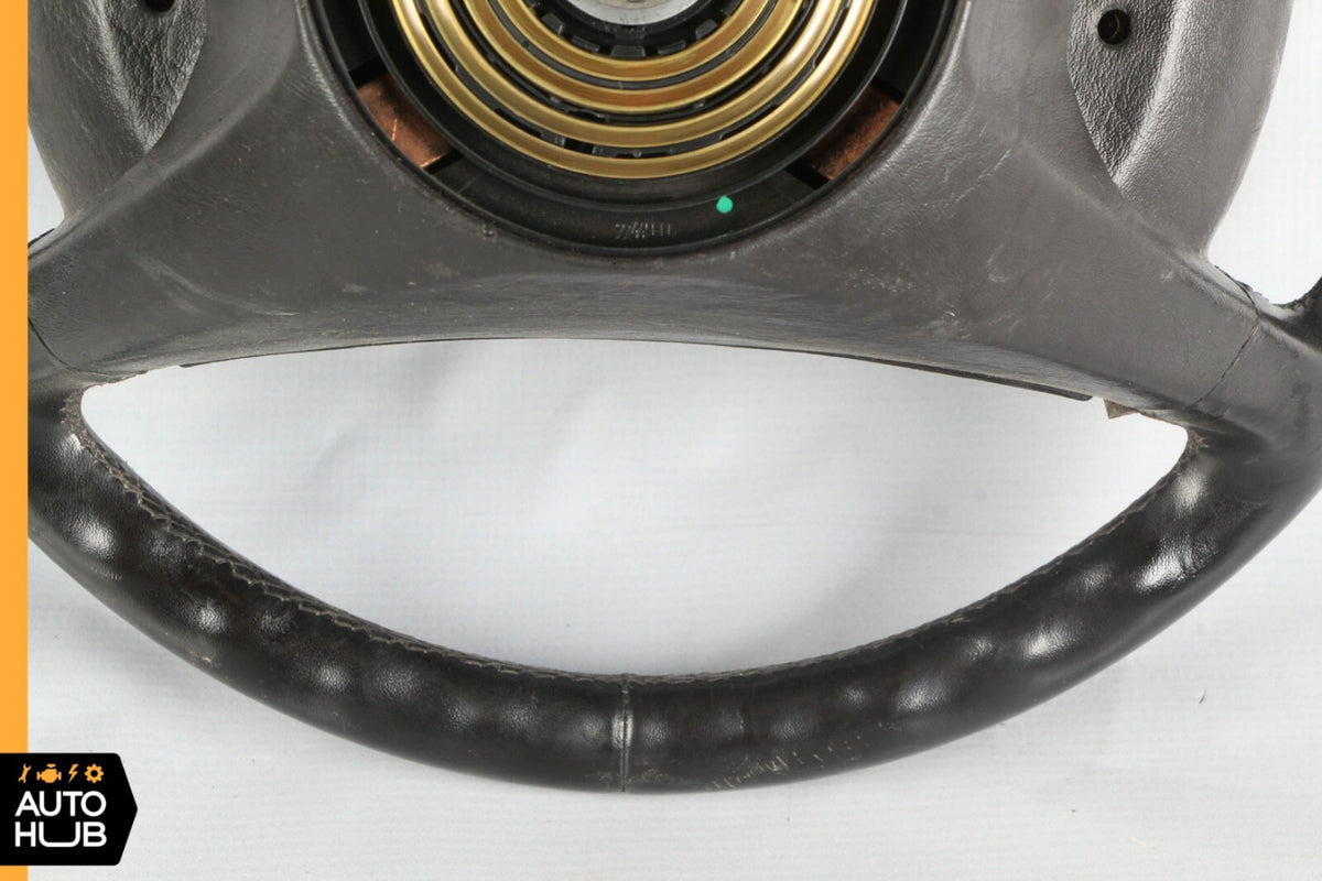 90-92 Mercedes R129 500SL 300SL Steering Wheel With Airbag Brown OEM - photo 10