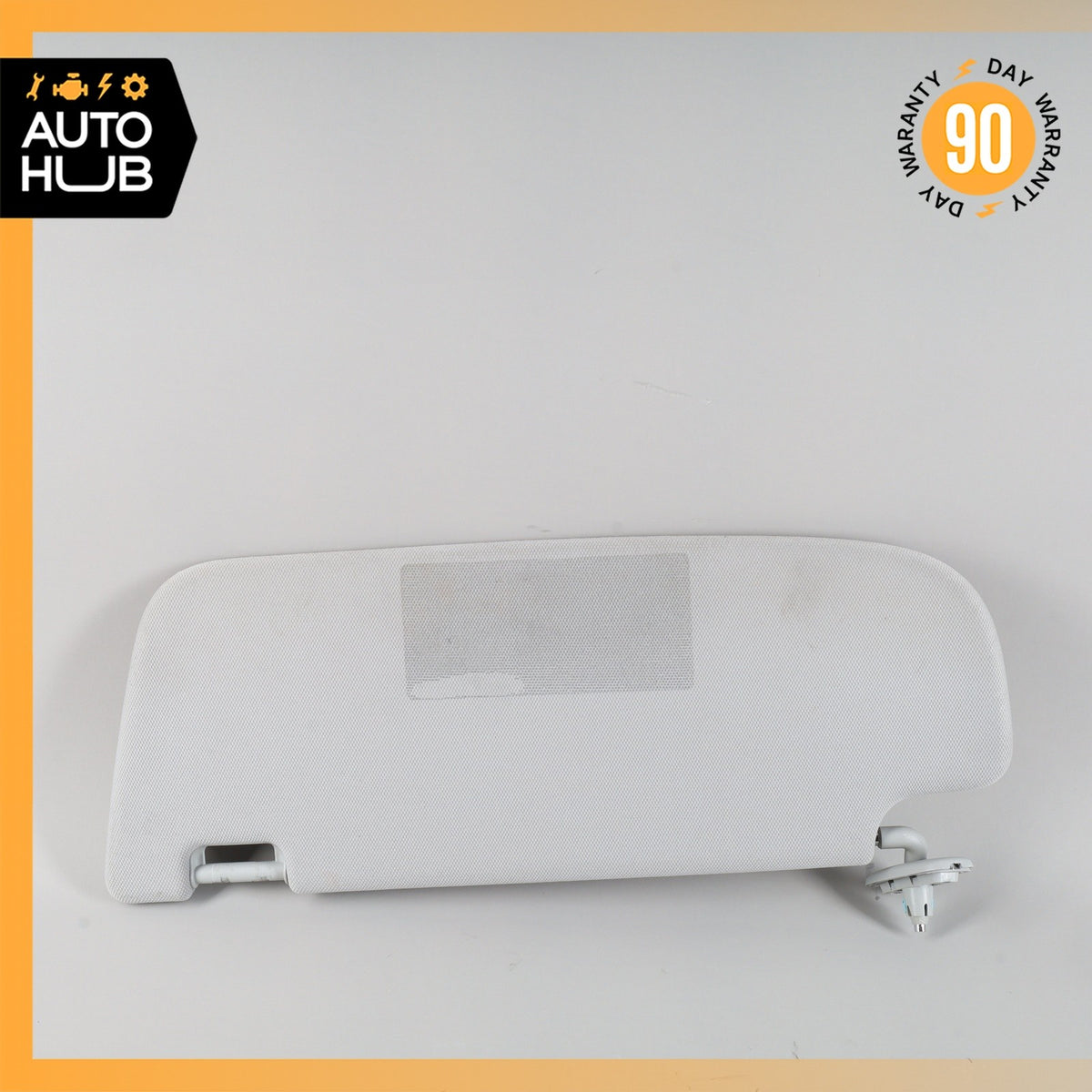 07-14 Mercedes W221 S550 CL550 Right Side Sun Visor Shade Sunvisor Gray OEM - photo 3
