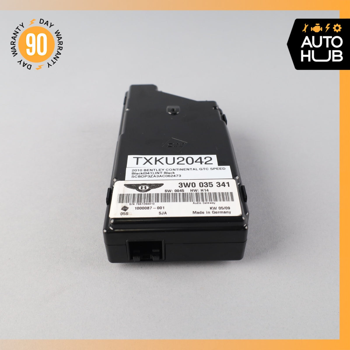 09-12 Bentley Continental GTC Speed Interface Control Module OEM 83k - photo 6