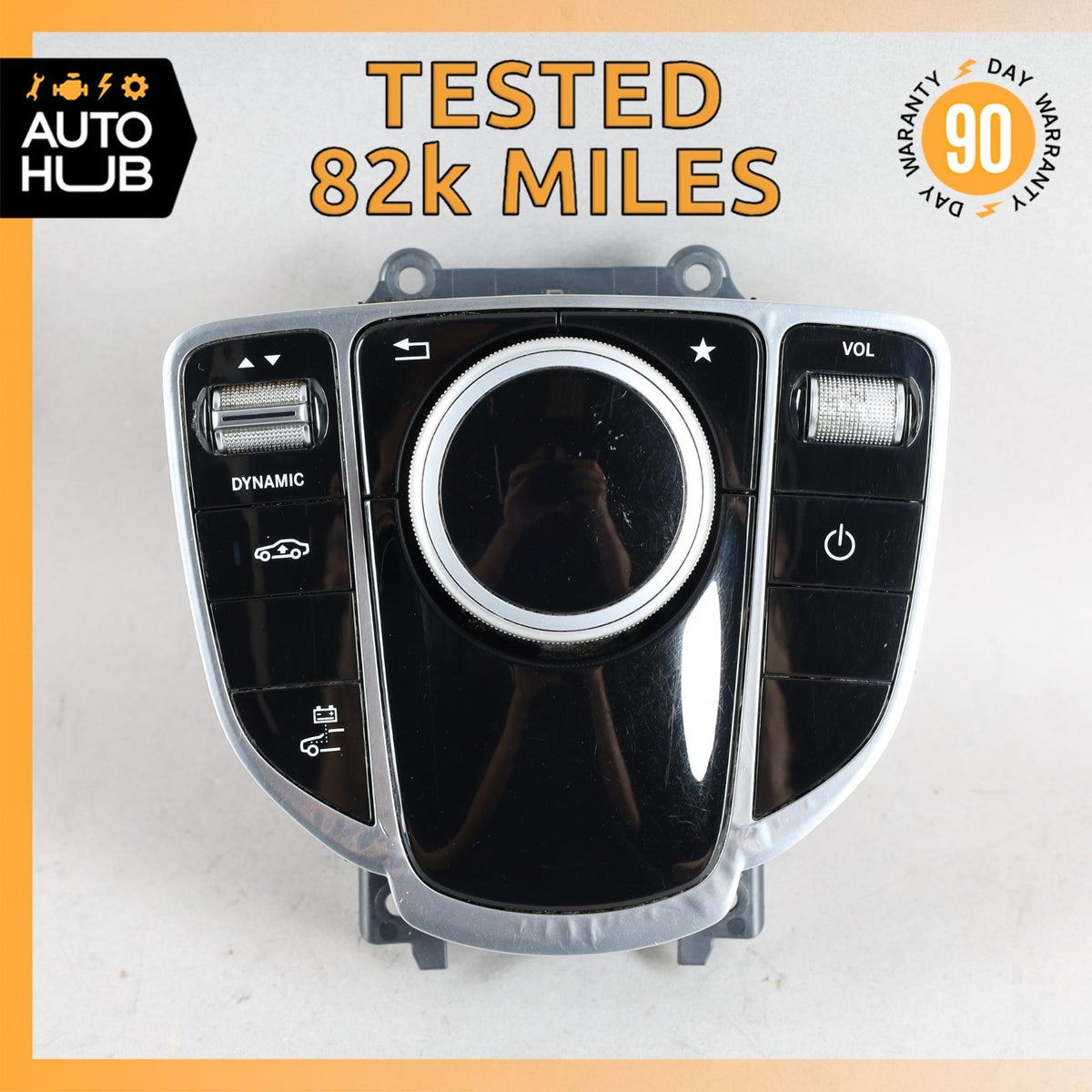 16-18 Mercedes W205 C350e Center Console Multi Function Switch Control OEM - photo 1