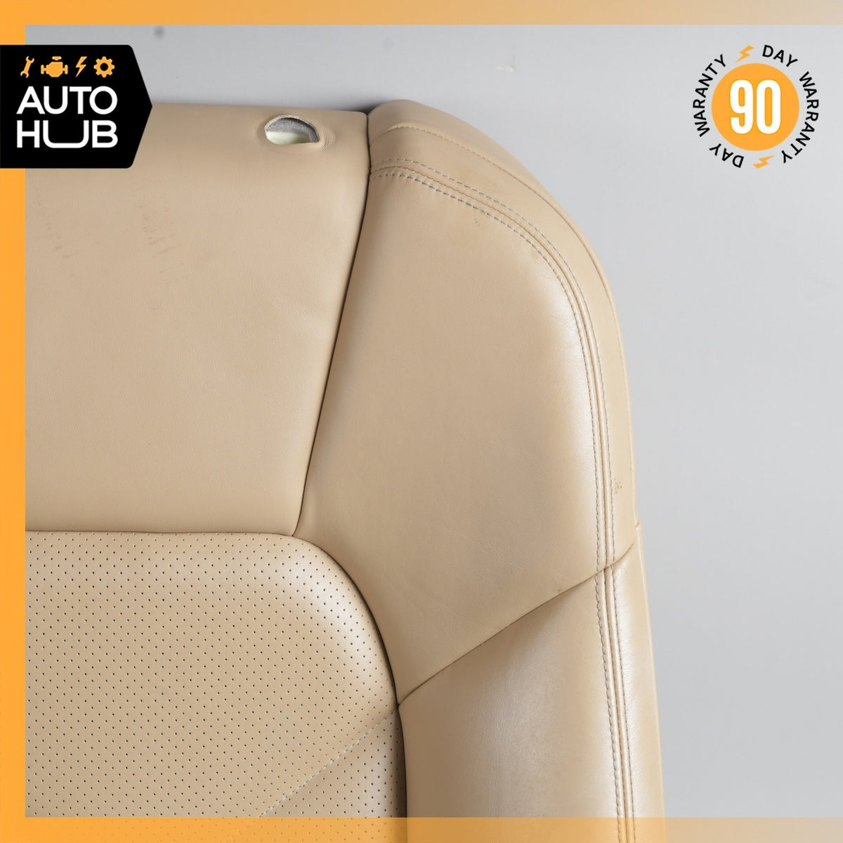 11-18 Porsche Cayenne 958 Hybrid Front Right Side Seat Upper Cushion Leather OEM - photo 3