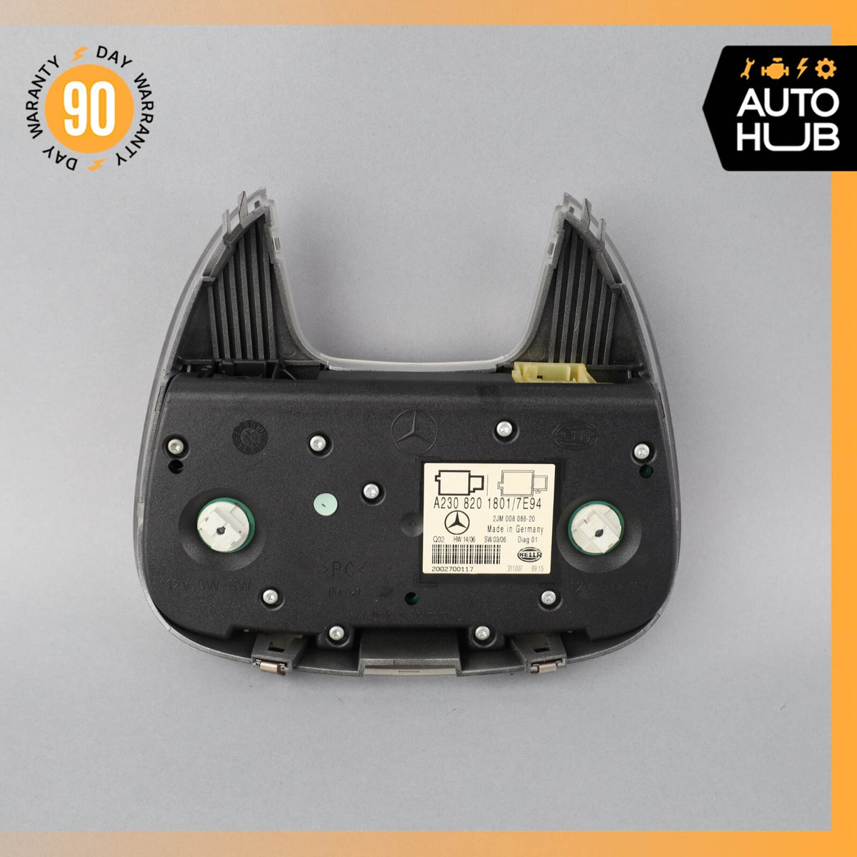 05-12 Mercedes R230 SL550 SL55 AMG Interior Overhead Dome Reading Light OEM - photo 7