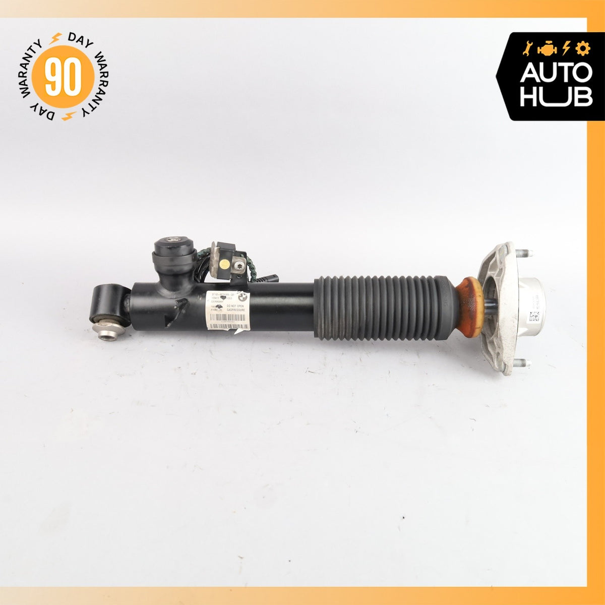 14-19 BMW F15 X5 X6 Rear Left Side VDC Shock Strut 37126875089 OEM 69k - photo 4