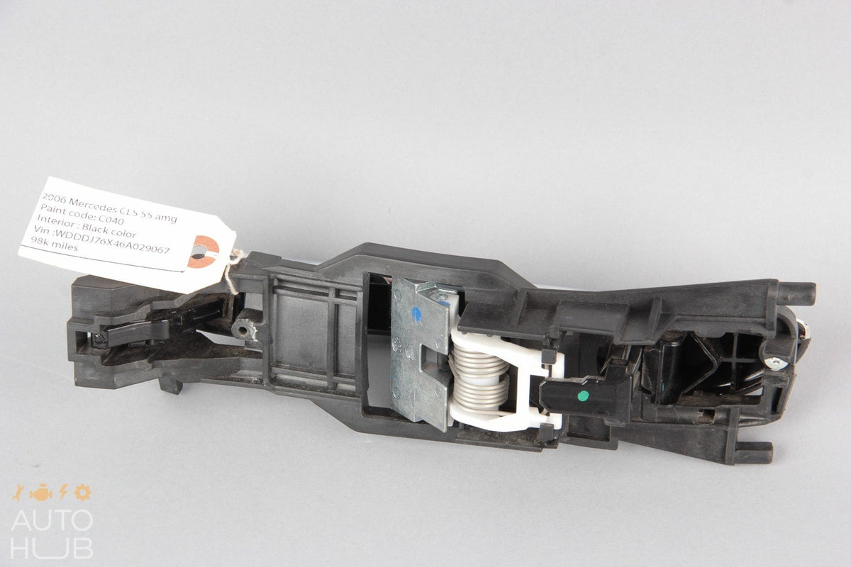 06-11 Mercedes W219 CLS500 CLS55 AMG Door Handle Front Right Passenger Black OEM - photo 4