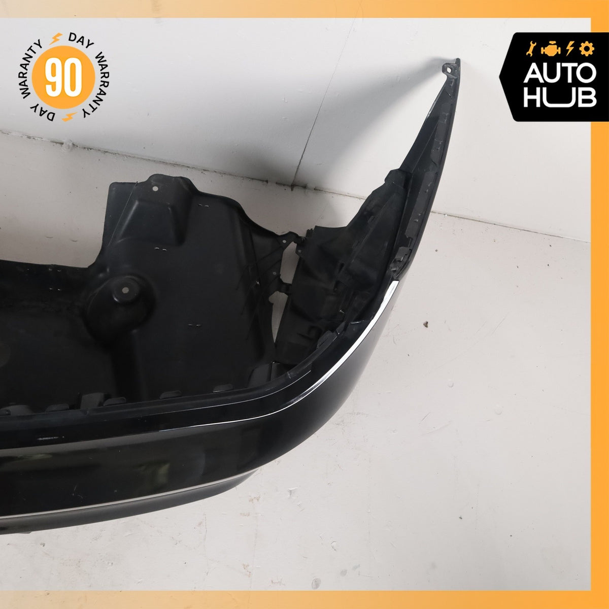 14-16 Mercedes W117 CLA250 AMG Sport Rear Bumper Cover Assembly Black OEM - photo 14