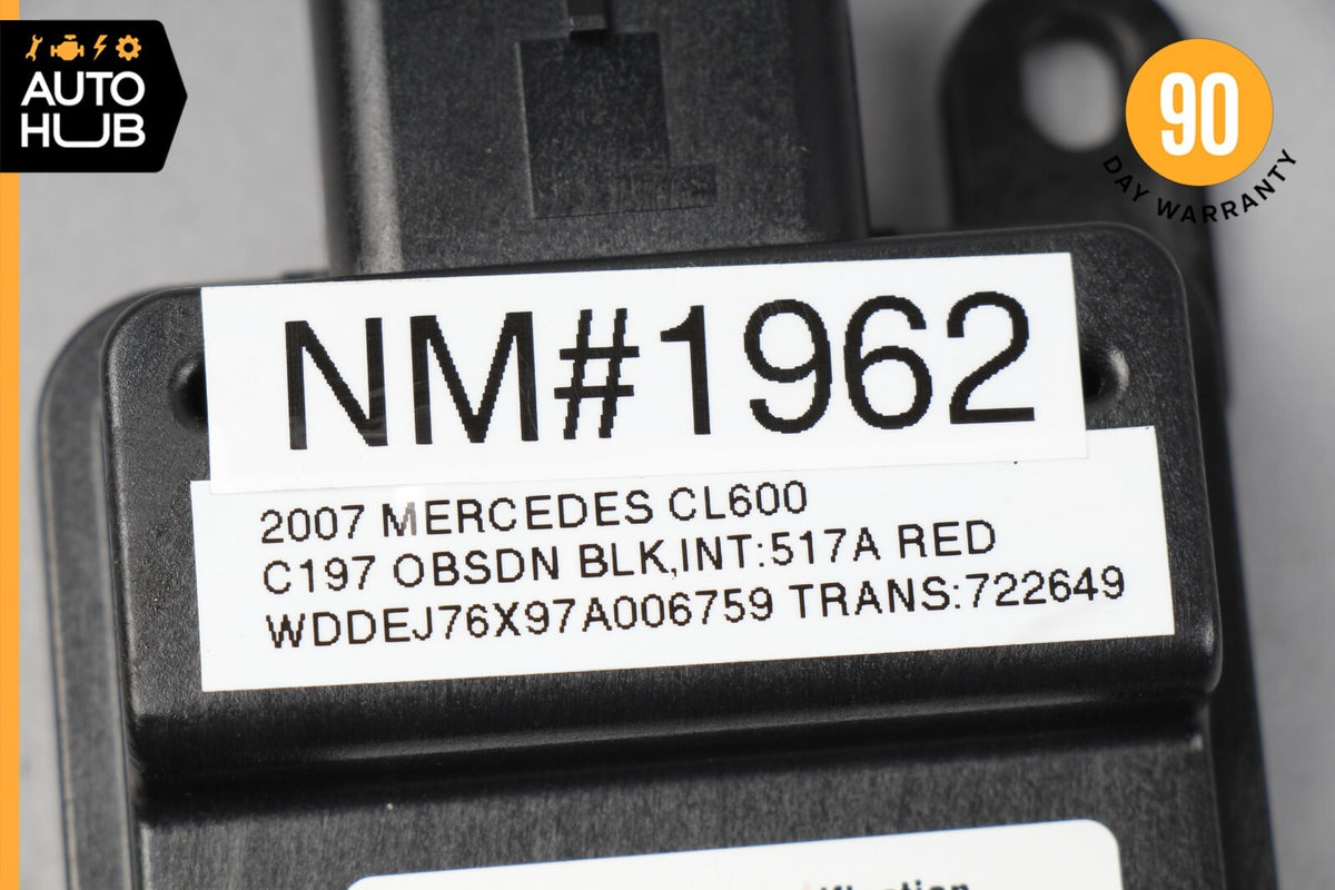 07-10 Mercedes W216 CL600 CL63 AMG Seat Occupancy Module Right Passenger OEM - photo 11