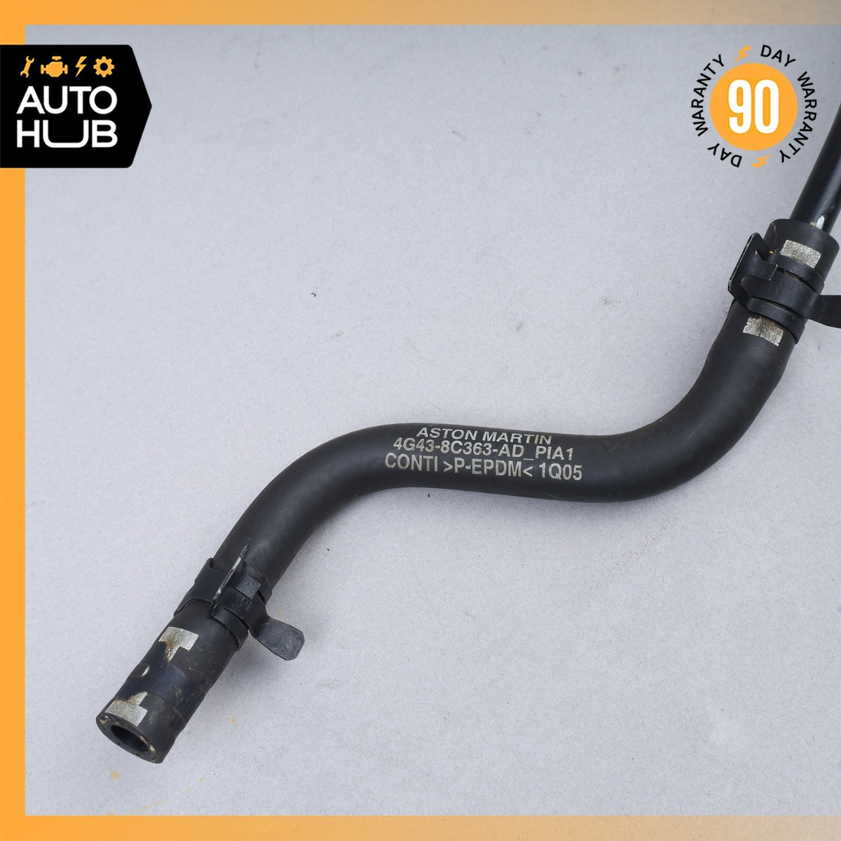 Aston Martin DB9 Engine Motor Reservoir Tank Coolant Pipe Hose OEM - photo 7