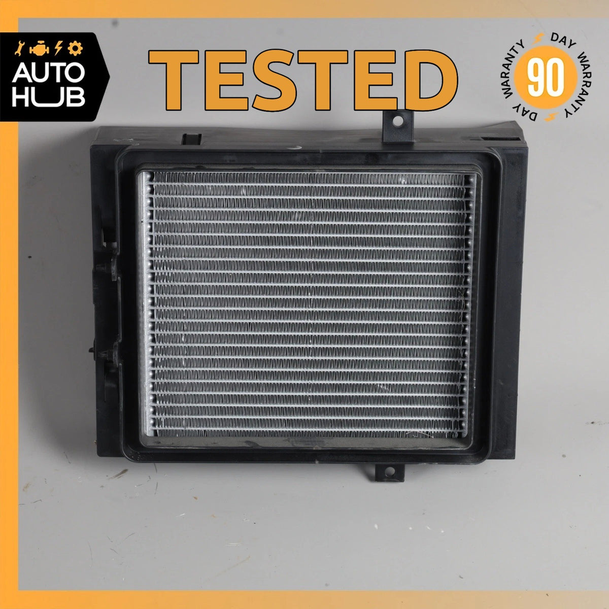 07-14 BMW E70 X5 X6 Left Driver Side Auxiliary Water Radiator OEM - photo 1